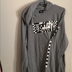Vans mens tshirt with hoodie